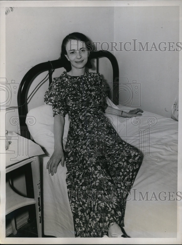 1937 Miss Stibors, one of the afflicted nurses - Historic Images