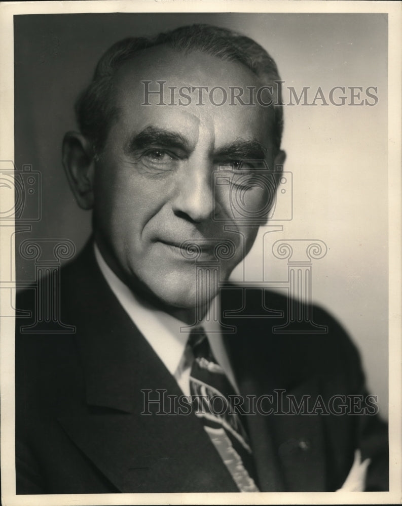 1946 Press Photo President Richard C. Hedke to fly to rotary convention - Historic Images