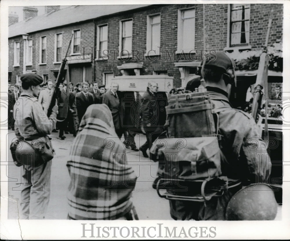 1970 Funeral of Roman Catholic Priest Henry Mchael McIlhone Belfast - Historic Images