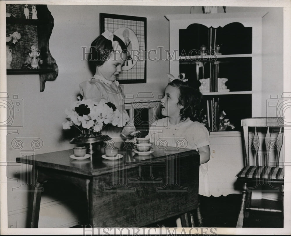 1938 Press Photo Jan Rivers and Diane Brantley daughter of Georgia Governor-Historic Images