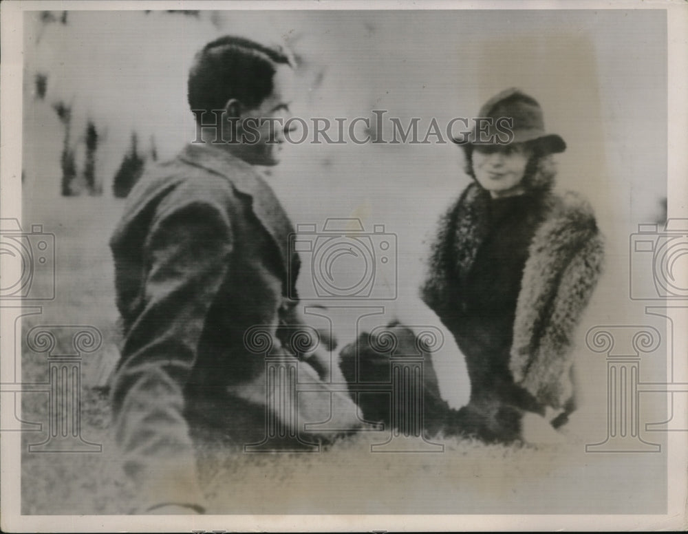 1937 Press Photo Mrs Elizabeth Donner Roosevelt divorced wife of Eliott Roosevel - Historic Images