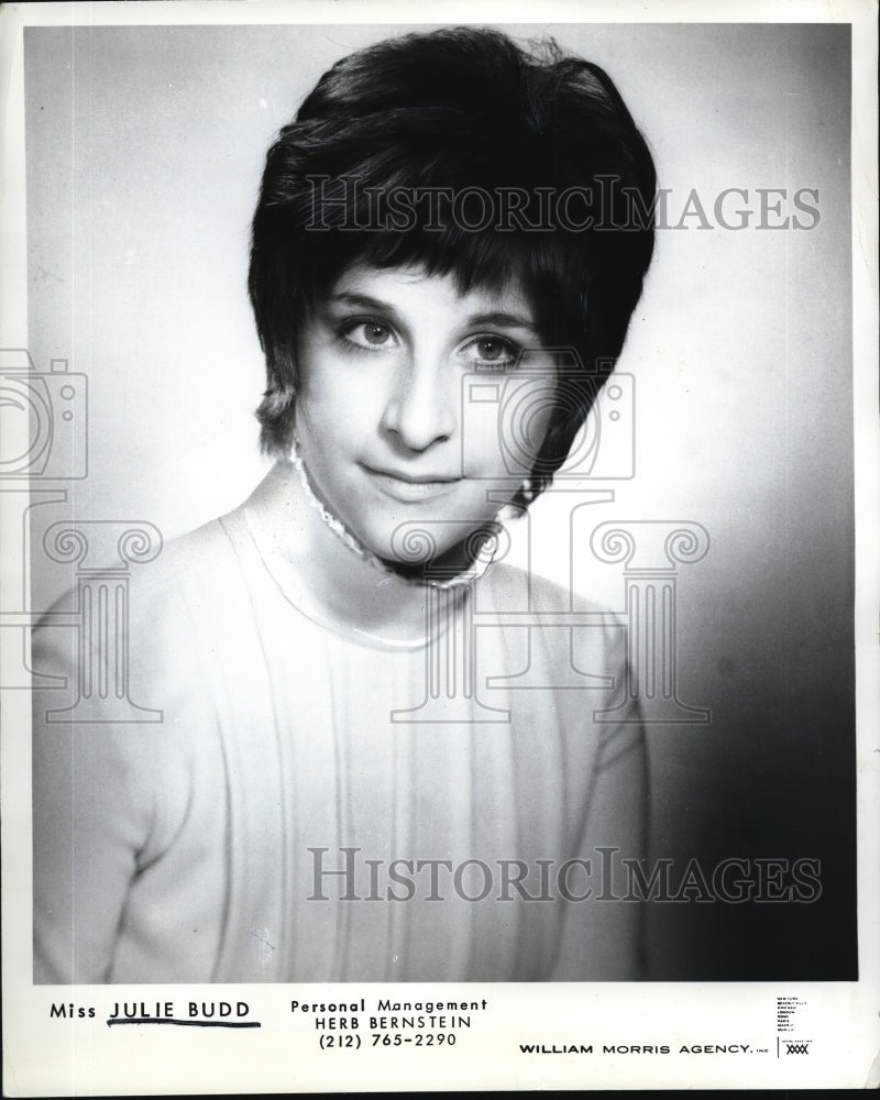 1970 Press Photo Miss Julie Budd - Historic Images