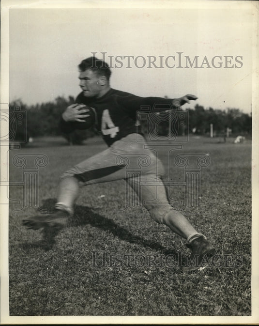 Warren Rose, fullback, University of Miami  - Historic Images