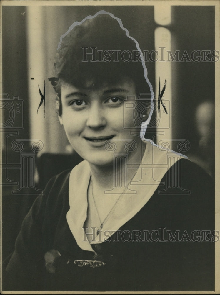 1925 Press Photo Myrtle Maui Ruff, Hales Alt Department-Historic Images