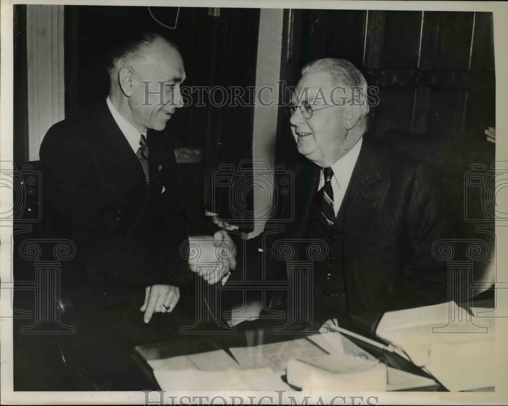 1937 Press Photo The New York State Legislature opens its 161st session in Alban-Historic Images