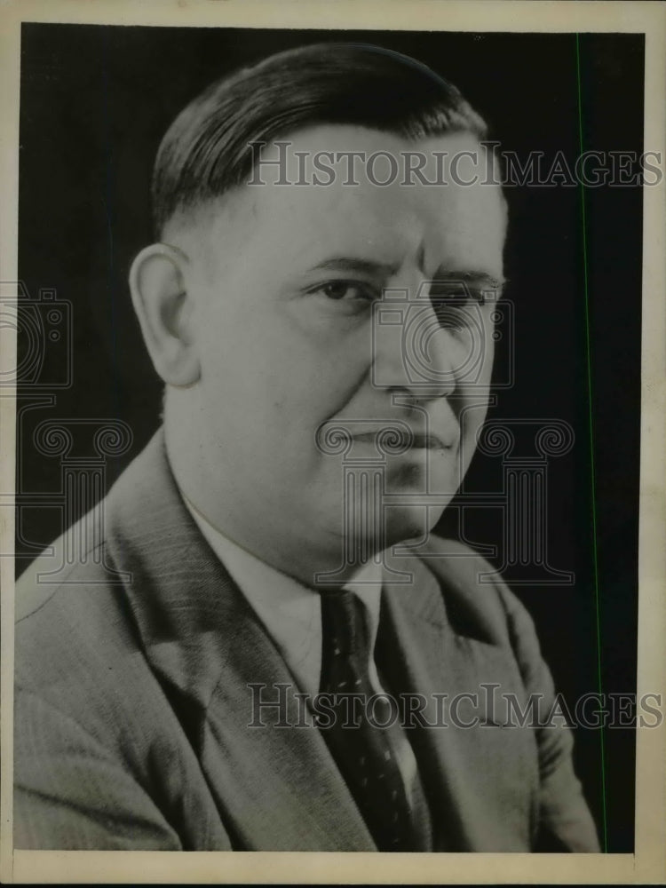 1940 Press Photo James E. Finnegan, Democratic Senatorial candidate - Historic Images