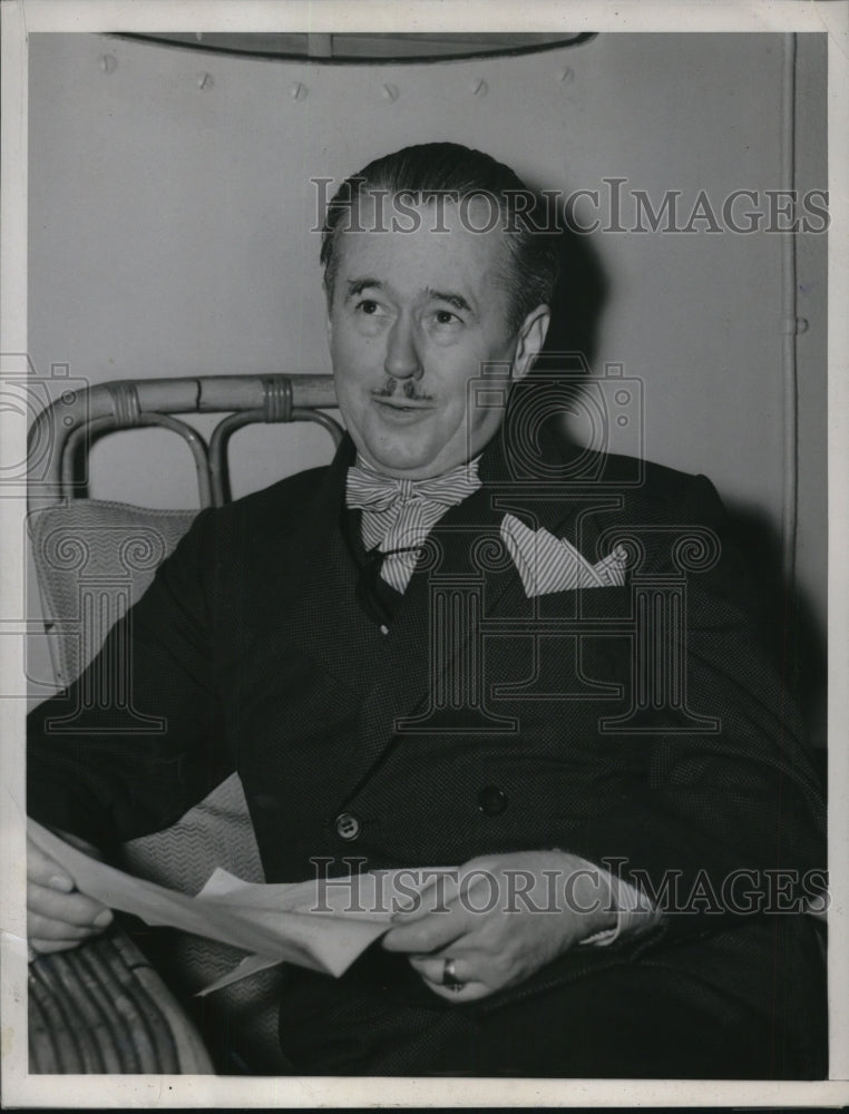 1937 Press Photo Roy Howard, Chairman of the board, Scripps Howard Newspaper - Historic Images