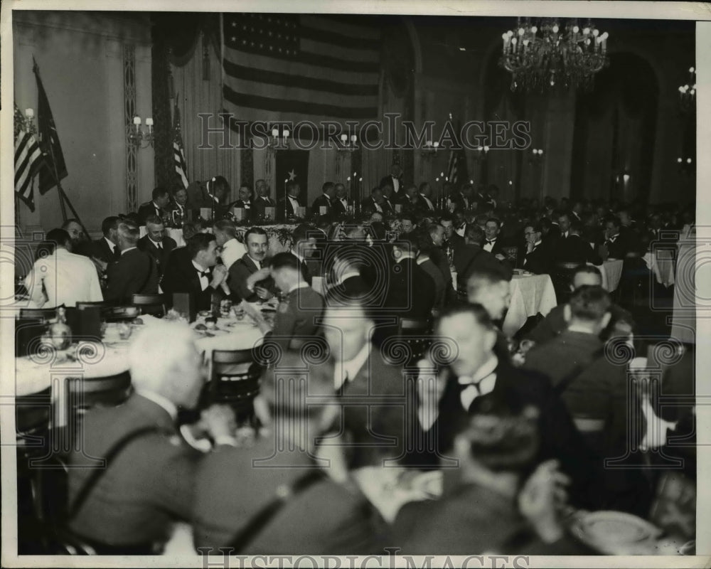 1932 Press Photo Prominent Army officials at the annual field artillery banquet-Historic Images