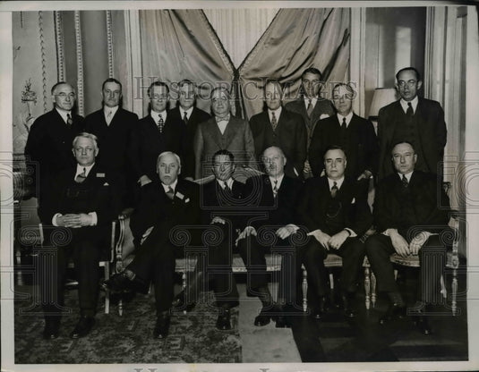 1935 Press Photo American Newspaper Publisher's Association at Waldorf Astoria-Historic Images