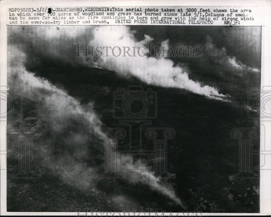 1959 Press Photo This serial photo taken at 5000 feet shows the area in-Historic Images