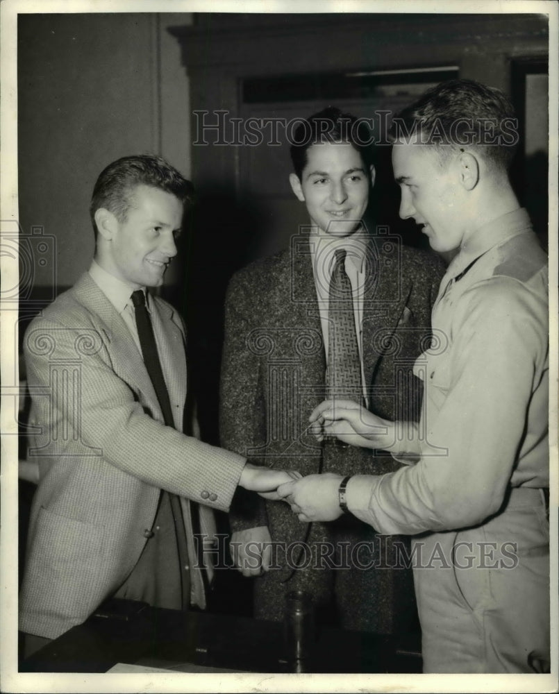 1941 Air Cadets Receive Physical Examination Serial Numbers - Historic Images