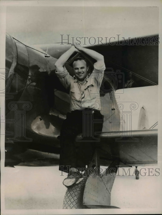 1936 William Ong at 9th All - Historic Images