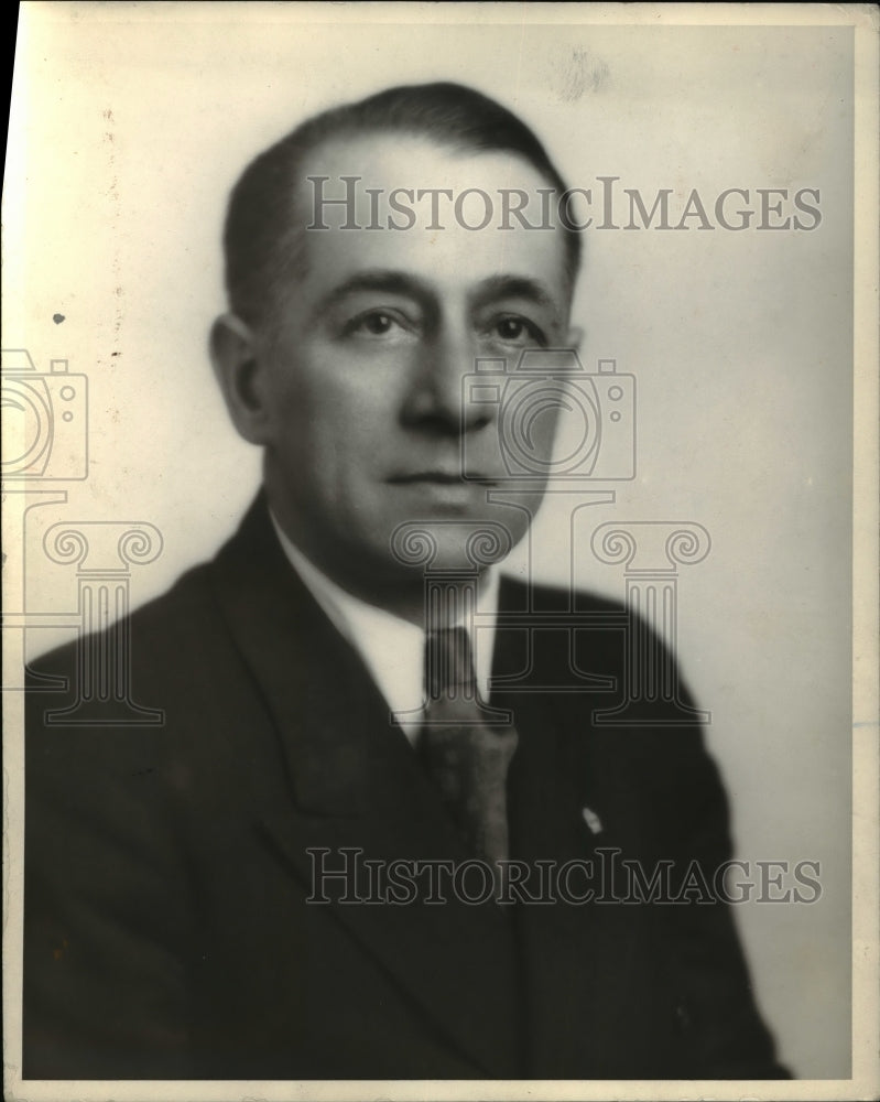 1934 Press Photo George A. Hettinger, lawyer - Historic Images