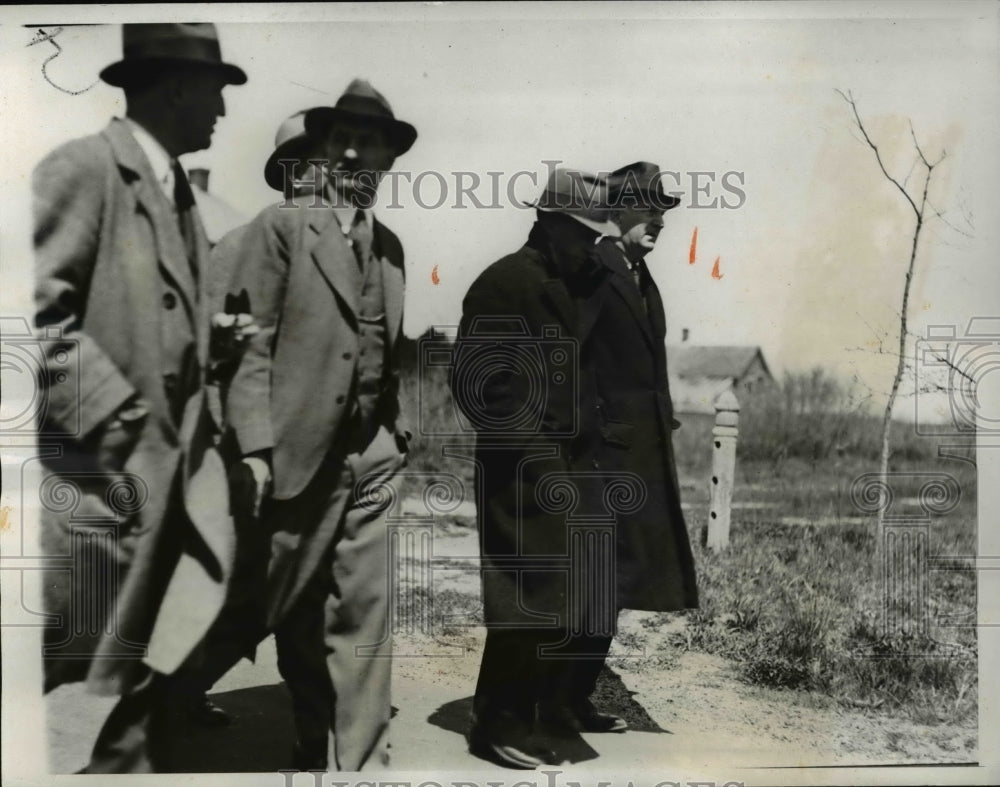 1933 Press Photo Kenneth &amp; Cyril Buck to trial for kidnapping Margaret McMath - Historic Images