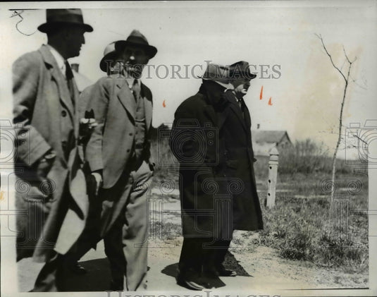 1933 Press Photo Kenneth & Cyril Buck to trial for kidnapping Margaret McMath - Historic Images