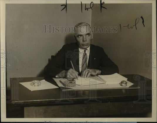 1923 Press Photo Patrick Connolly, president of the Brotherhood - Historic Images