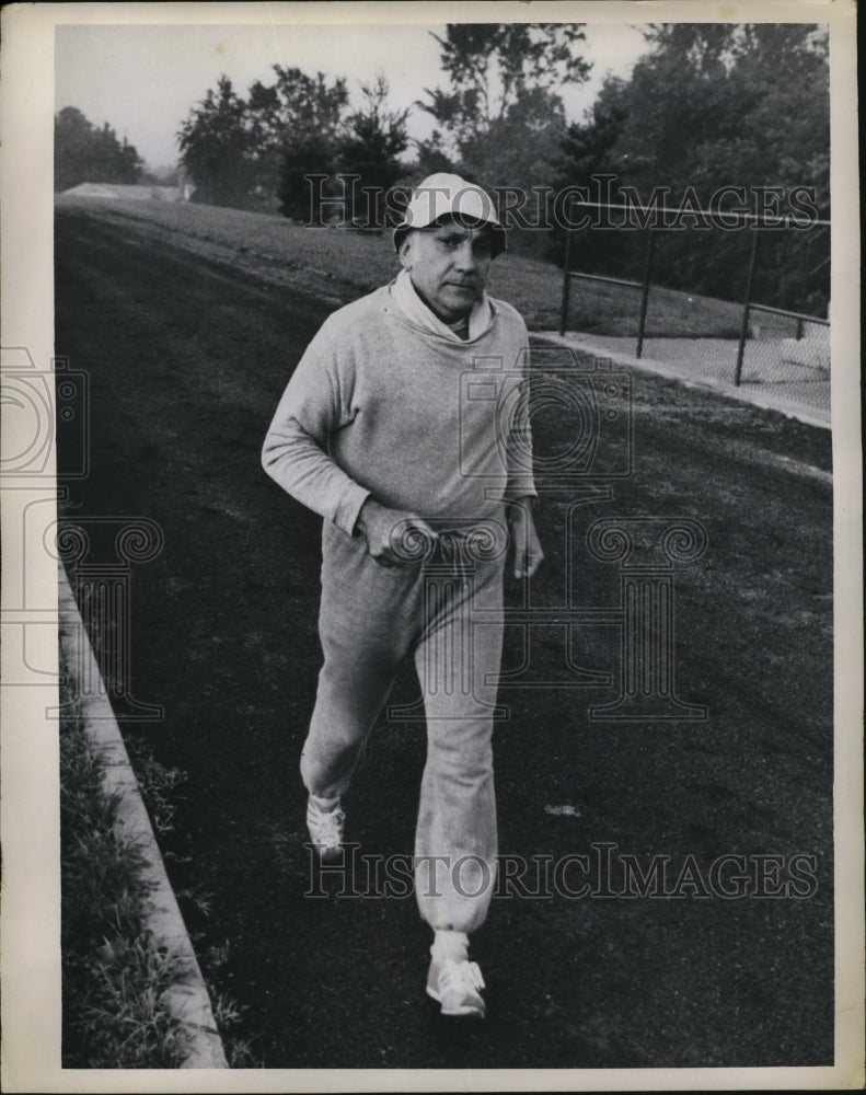 1970 Press Photo Dr William H Masters, County Day School Track Star - Historic Images