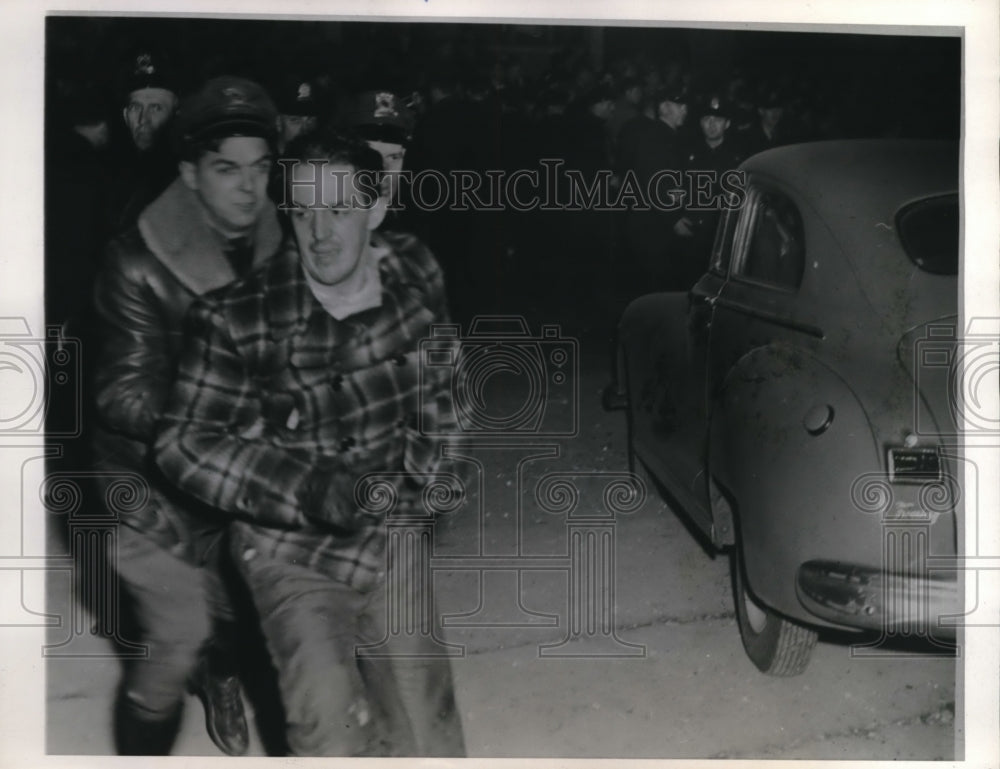 1946 West Allis Wisconsin Police Hawley Road Chalmers Picket-Historic Images