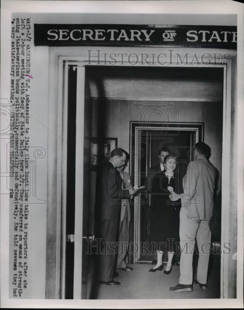 1954 Press Photo - Historic Images