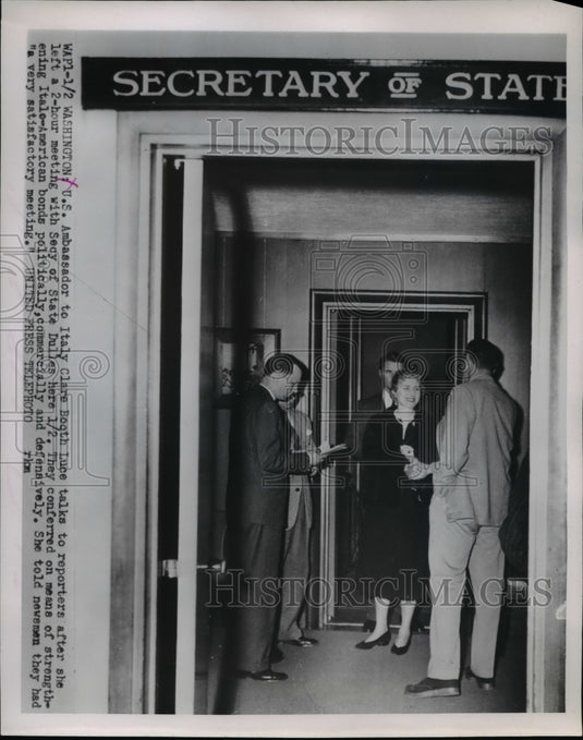 1954 Press Photo - Historic Images
