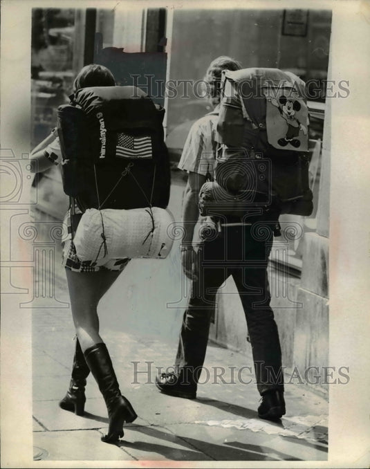 Press Photo On the move to London - Historic Images