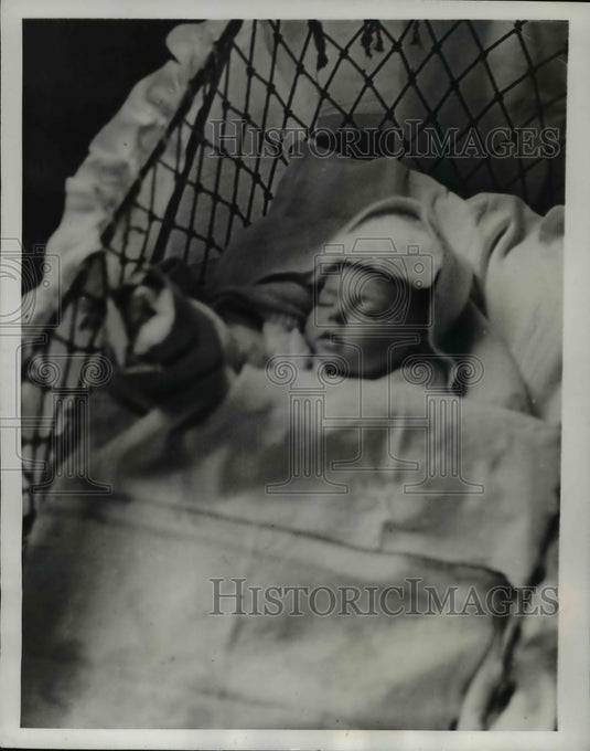 1941 Press Photo London England, Irene Marriot, Orphaned, Parents Killed In Bomb - Historic Images
