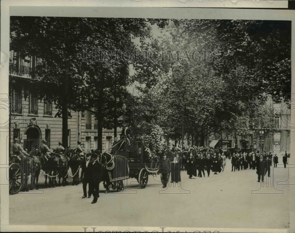 1932 Press Photo Funeral rites for French Ambassador Jean Jules Jusserand-Historic Images