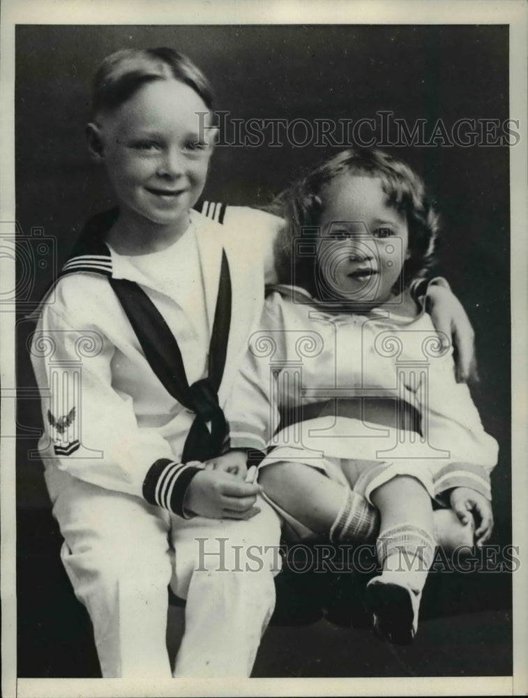 1936 William and Robert Lemke when they were young - Historic Images