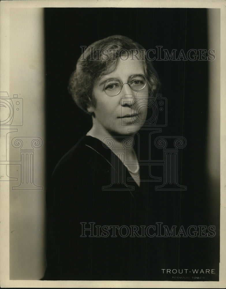 1937 Press Photo Mrs Simon Peiser of Cleveland Ohio-Historic Images