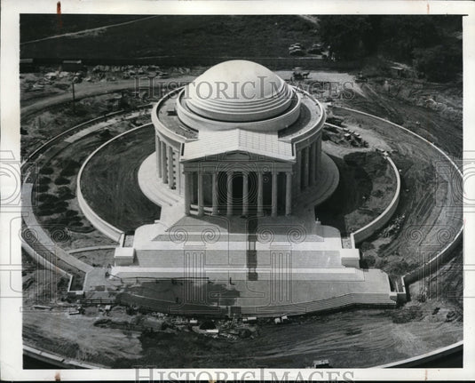 1941 Press Photo Newest landmark in the capital the beautiful Jefferson Memorial - Historic Images