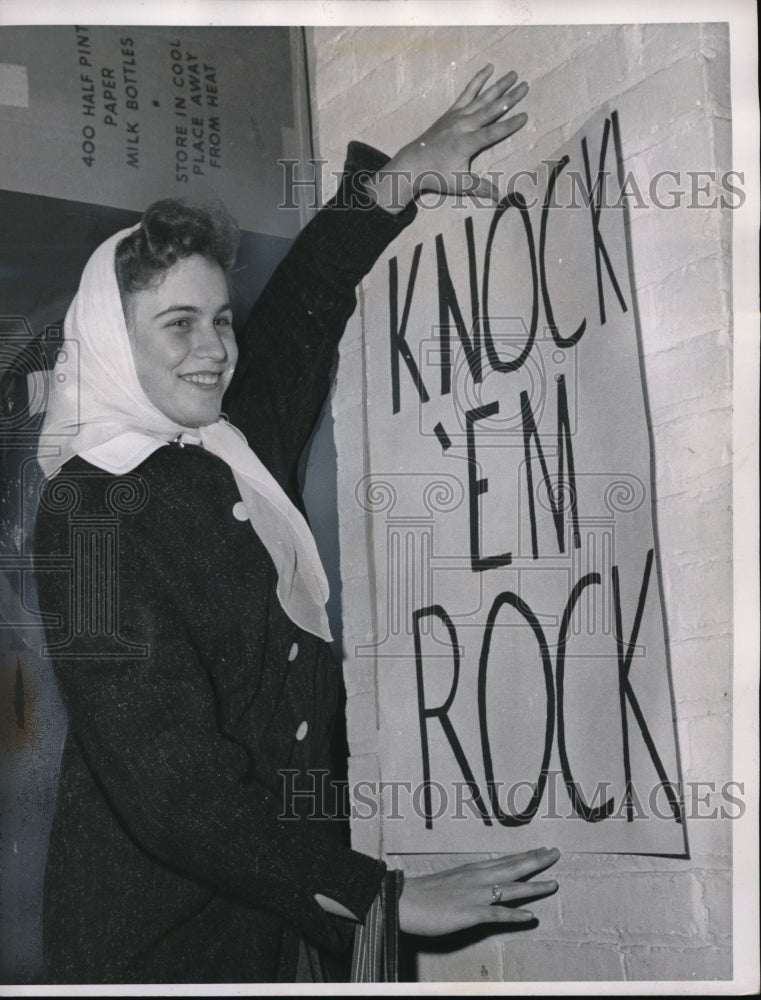 1960 Press Photo Virginia Knall - Historic Images