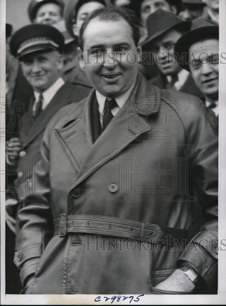 1935 Press Photo Evelyn John Strackey, British author, lecturer - Historic Images