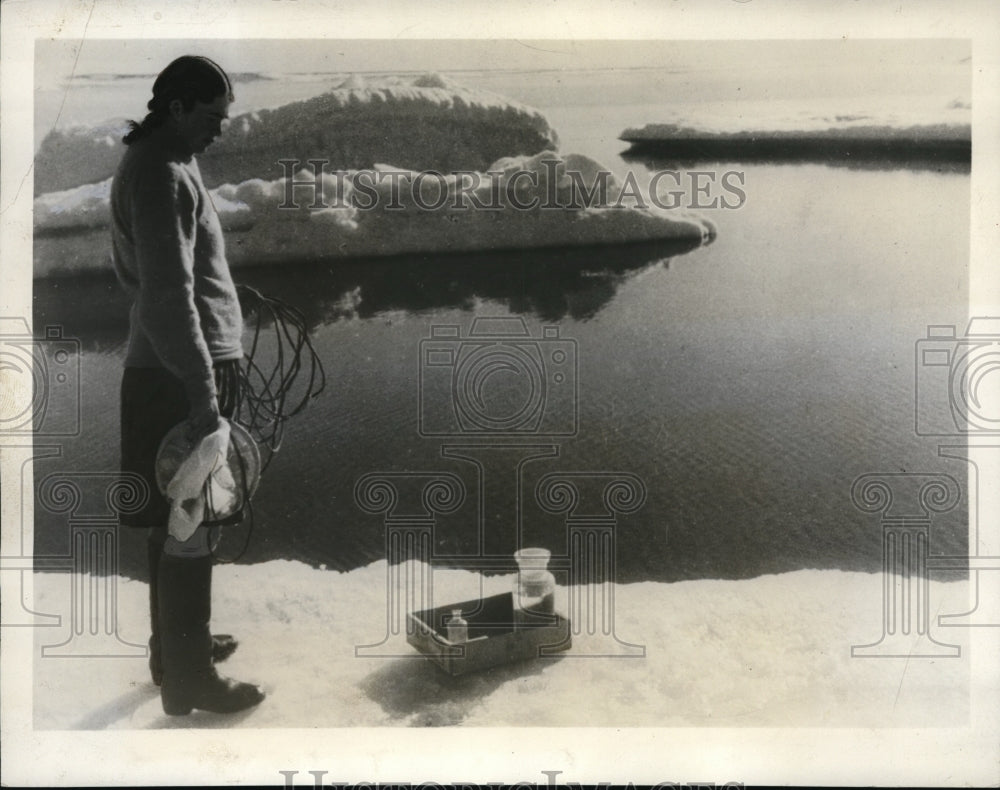 1931 Press Photo Mme. Nina Riabtzeva-Demme Franz Josef Land - ned65486- Historic Images