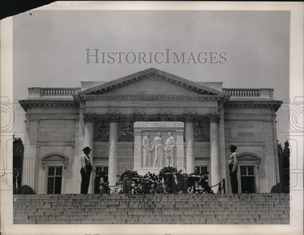 1939 Press Photo Commemorating Heroic Dead of Unknown Soldier - Historic Images