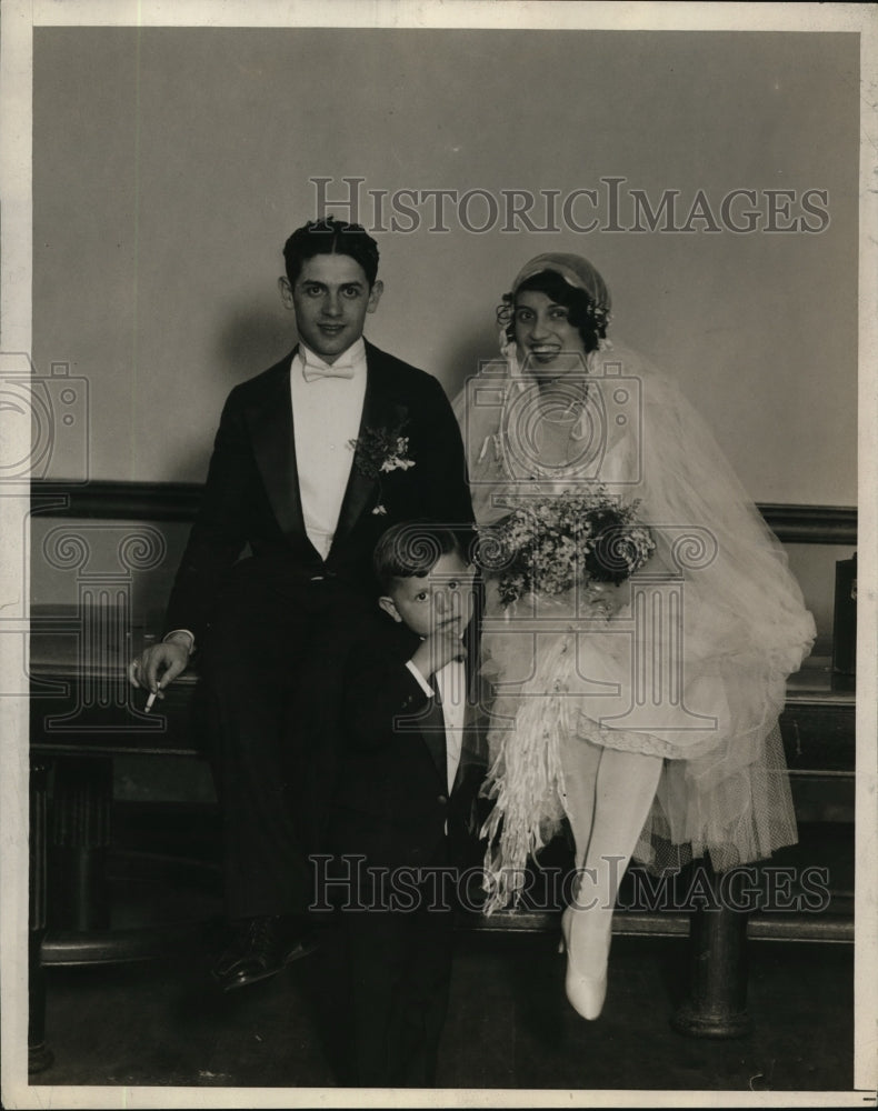 1929 Press Photo Maurice Kiasney and wife - Historic Images
