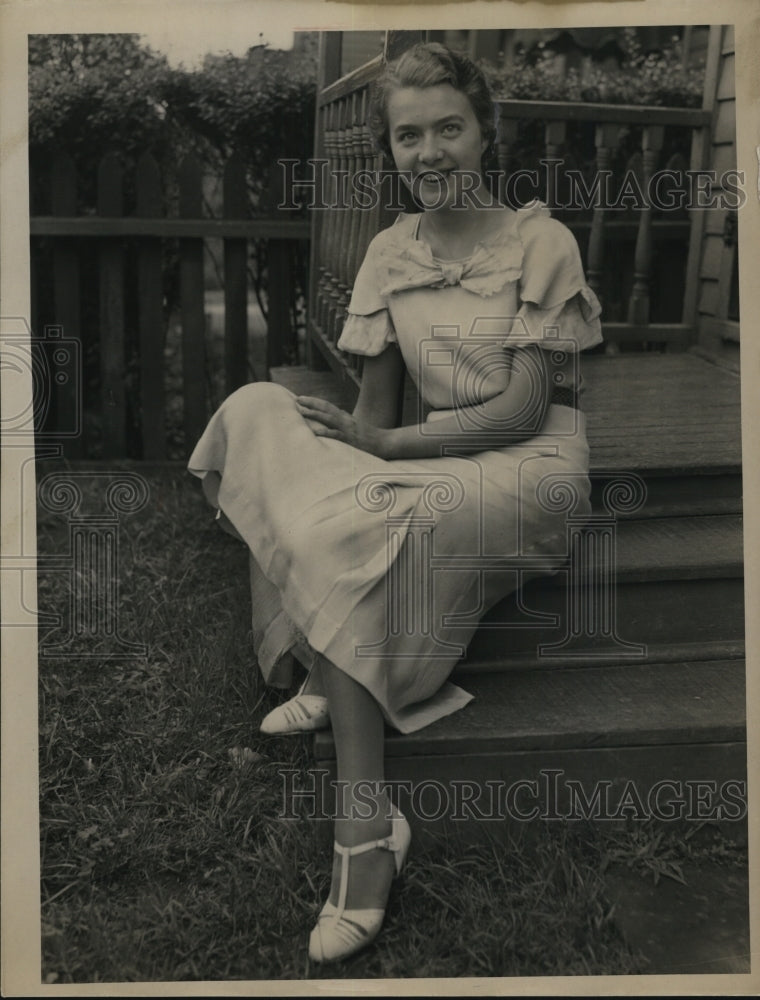 1935 Press Photo Miss Frances Klosek - Historic Images