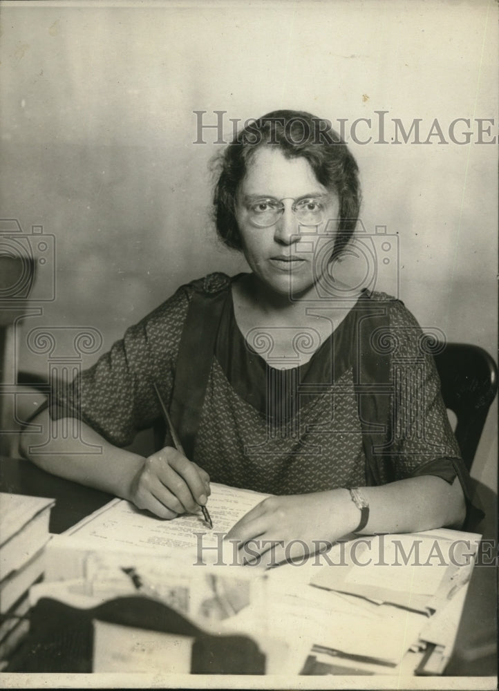 1924 Press Photo Mrs. Anna Moskowitz Kross, Lawyer - Historic Images