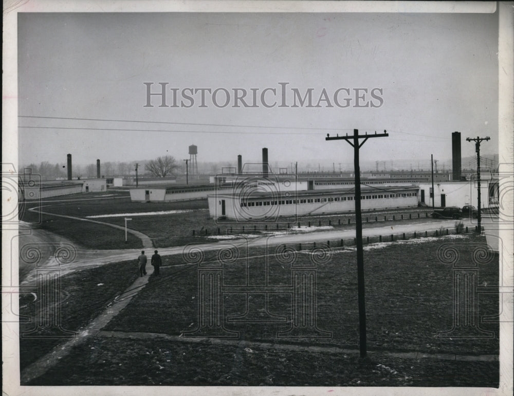 1946 Press Photo The Willow Village, Ann Harbor - Historic Images