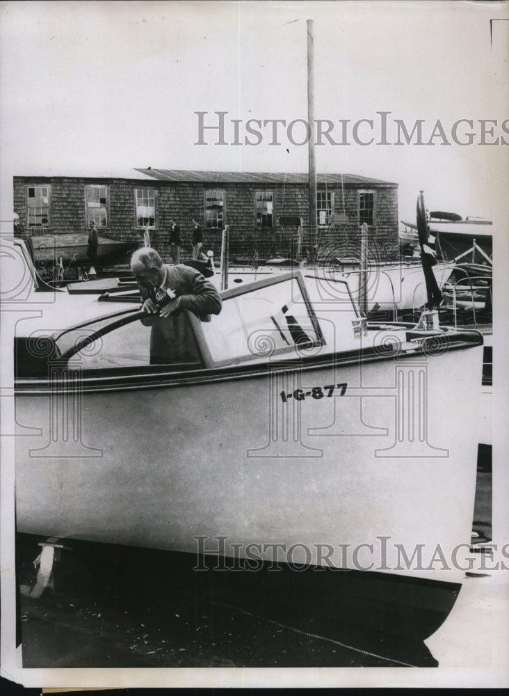 1937 Press Photo Dr. Ernest M. Hopkins, President of Dartmouth College - Historic Images