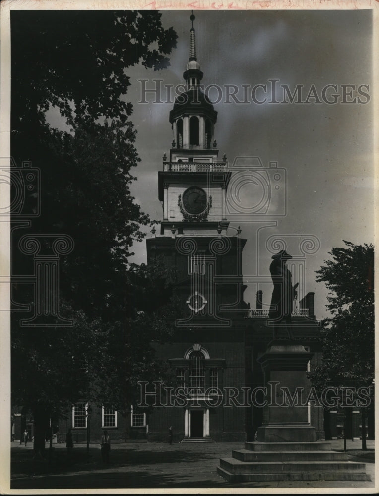 1948 Press Photo Independence Hall at Philadelphia, Pennsylvania - Historic Images