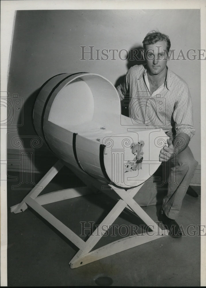 1939 Press Photo The clinic for the expectant fathers at the St. Louis Hospital - Historic Images