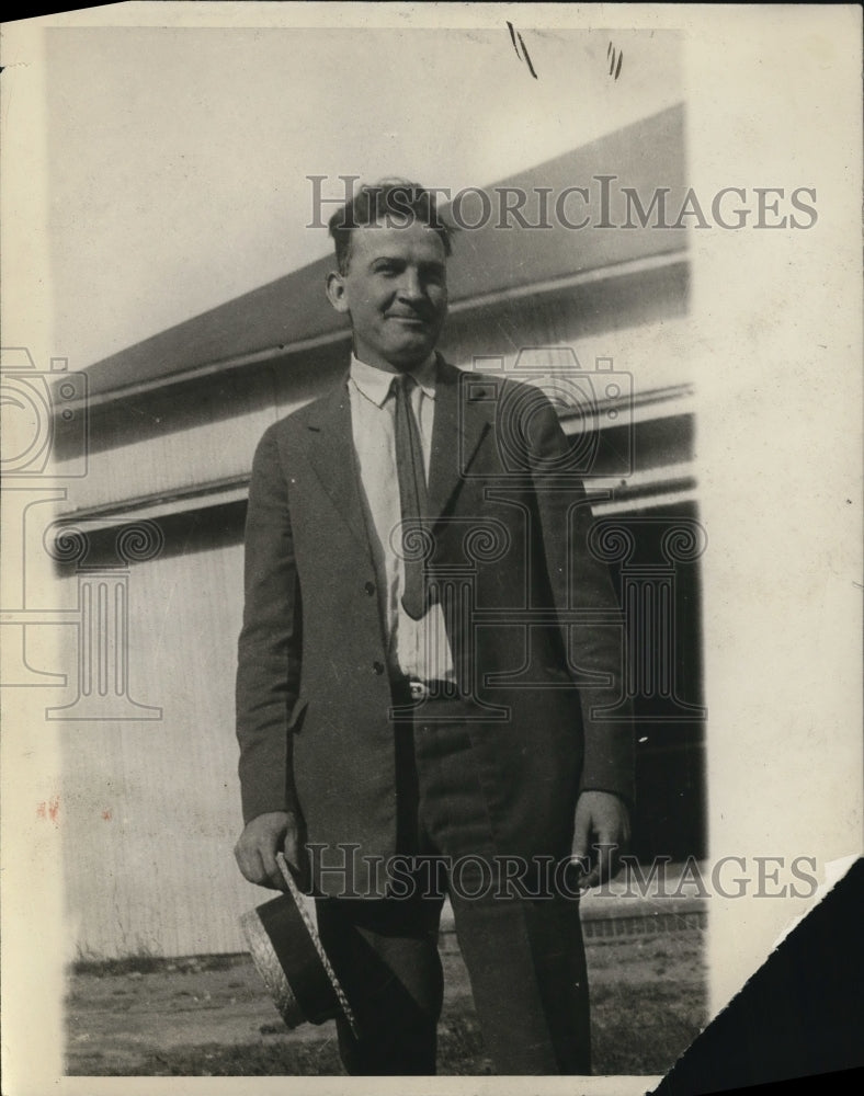 1928 Press Photo Patrolman John Kenny who shot  Thomas Russo - Historic Images