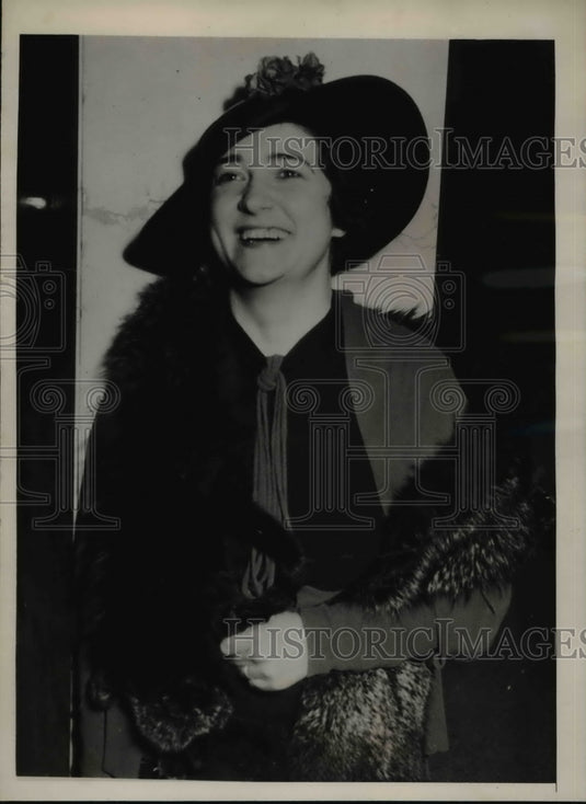 1936 Press Photo Rheba Crawford Splivalo Associate Pastor Witness in Trial - Historic Images