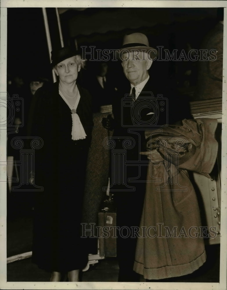 1938 Press Photo Norman H. Davis President of the American Red Cross Society - Historic Images