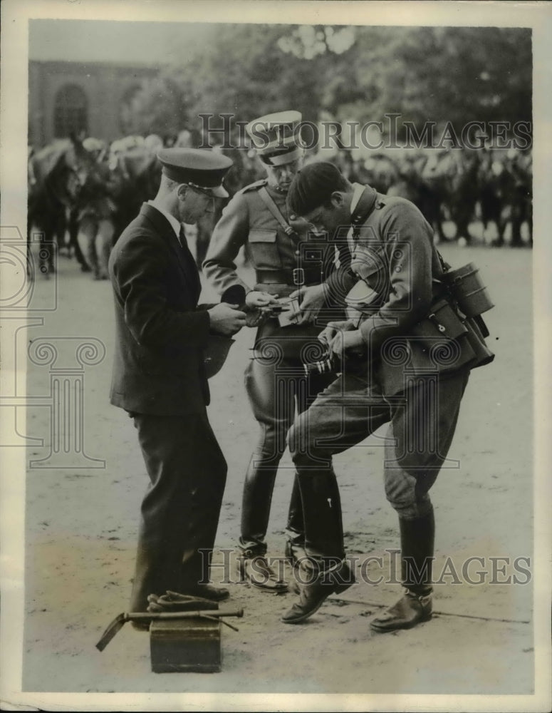 1932 Press Photo Prince Gustaf Adolf Swedish Throne Folke Bernadotte - Historic Images