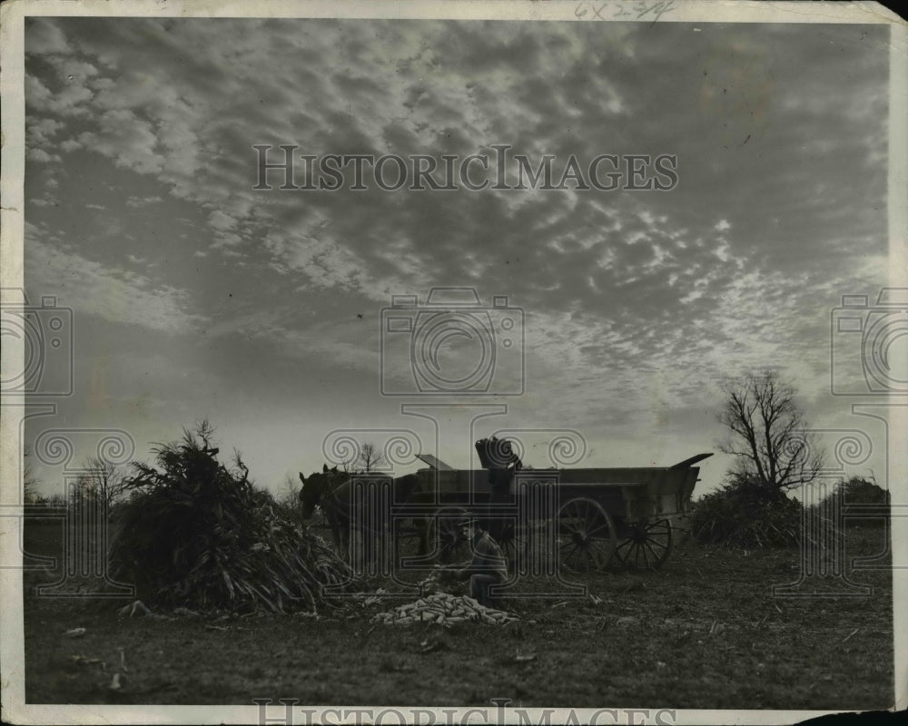 1931 Press Photo The start of a frosty weather at Poolesville - Historic Images