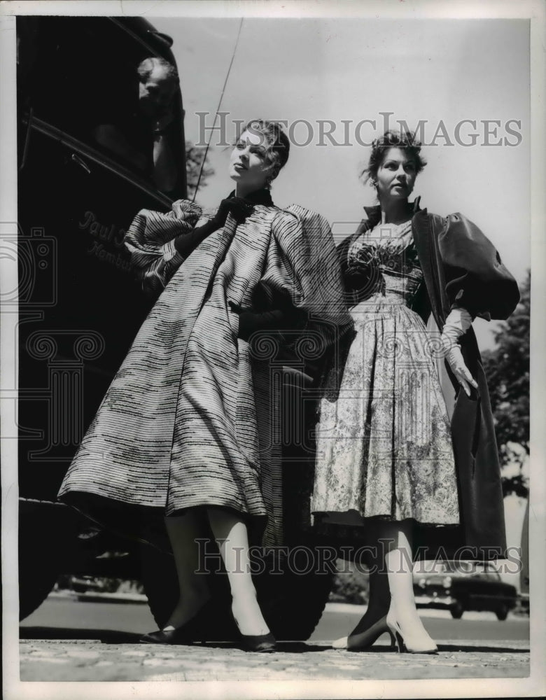 1956 Berlin presents fall and winter fashions-Historic Images