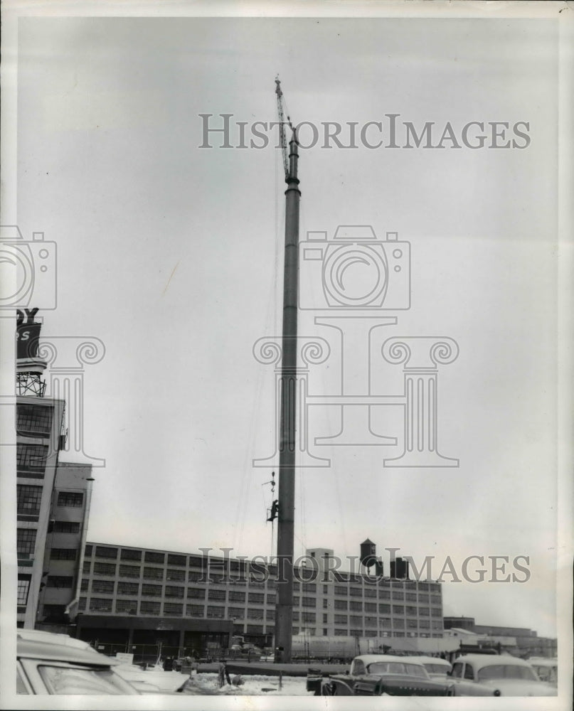 1960 Press Photo View of the Fisher Body Plant in Cleveland, Ohio - Historic Images