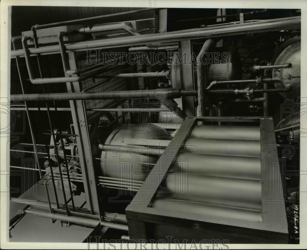 1941 Press Photo The new synthetic rubber plant of The Firestone Tire & Rubber - Historic Images