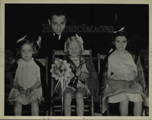 1941 Press Photo Winner of the Children Popularity Contest of South Euclid - Historic Images